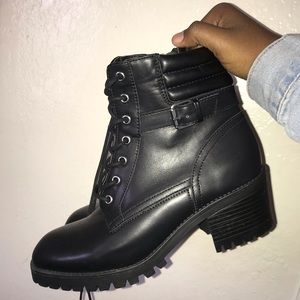 Steve Madden Combat Boots